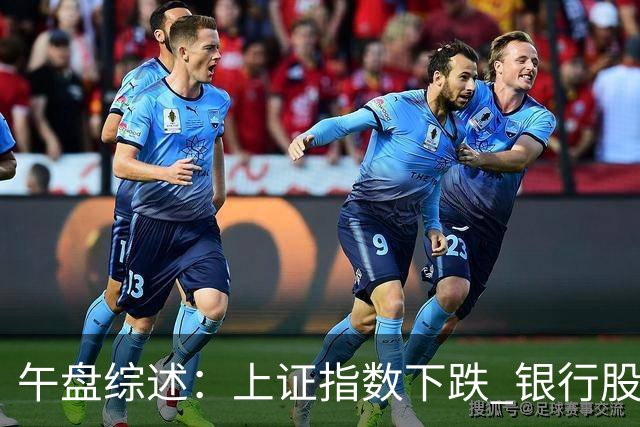 午盘综述：上证指数下跌 银行股表现亮眼