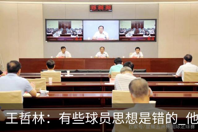 王哲林：有些球员思想是错的 他觉得打不出来就是别人针对自己